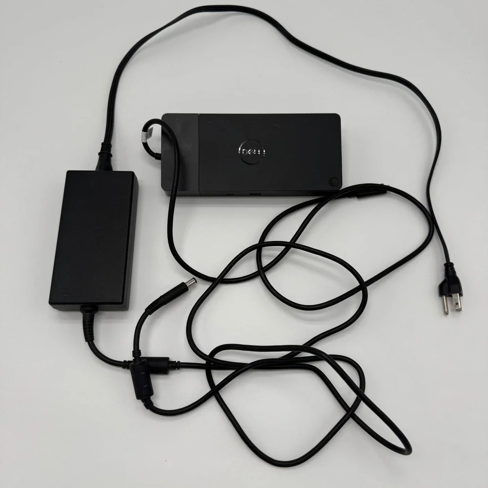 Dell 180W AC Adapter Power Supply Charger with Docking Station‎ and Cables